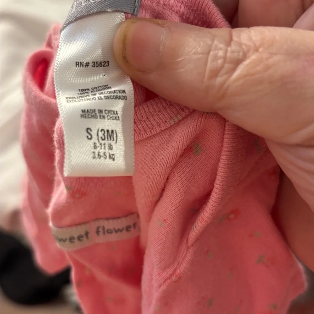 Pink Kids One Piece 3 Months